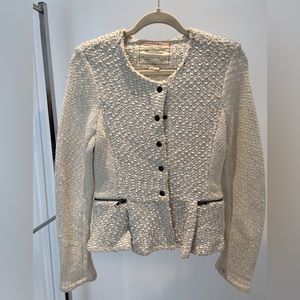 Women Knit Tailored Blazer by Cartonnier